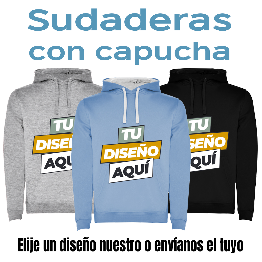 sudaderas con capucha