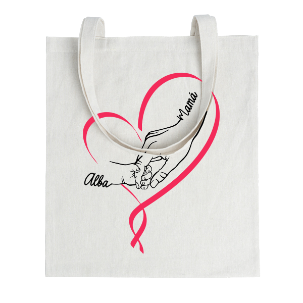 tote beige dia madre